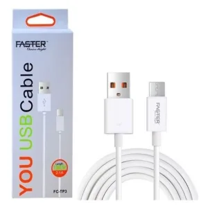 Faster FC-TP3 Micro USB  Type C iphone Charging Cable 100CM 2.4A