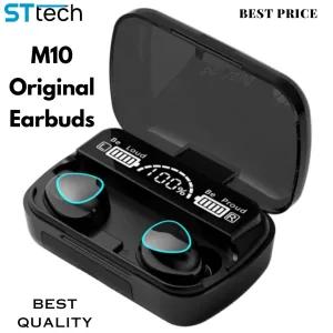 M10 TWS Earbuds True Wireless HIFI Stereo Headphones Bluetooth