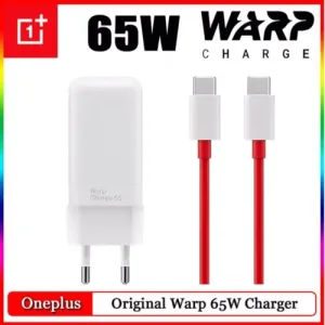 OnePlus Warp Charge 65W Power Adapter with Type-C to Type-C PD Cable