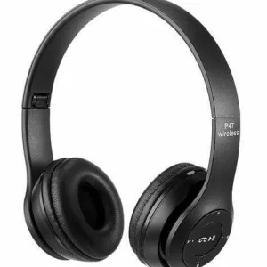 P47 Wireless Bluetooth Stereo Headphones with Wireless Built-in Mic