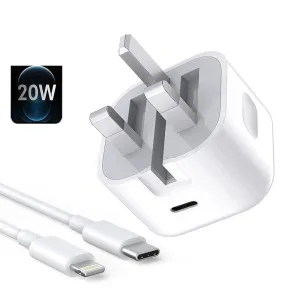Original Apple USB C Power Adapter 20W with Cable