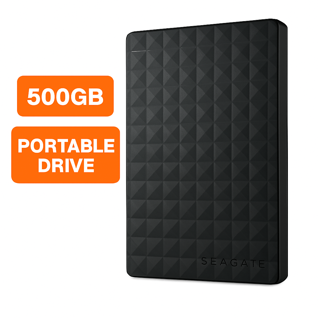 320gb 500gb Portable External Hard Drive best price in Pakistan by ST Tech (1) (1) 500gb Seagate Portable Drive