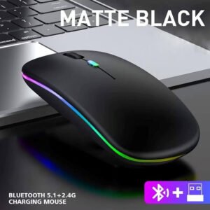Eaget Wireless Mouse Bluetooth 2.4Mhz Dual Connectivity by ST Tech best price in Pakistan