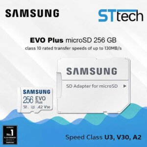 Samsung EVO Plus 256GB MicroSD Card | Best Price & COD in Pakistan