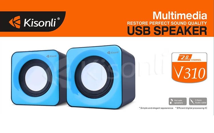 Kisonli V310 Multimedia Computer Speaker System Best Price in Pakistan By St Tech (3)